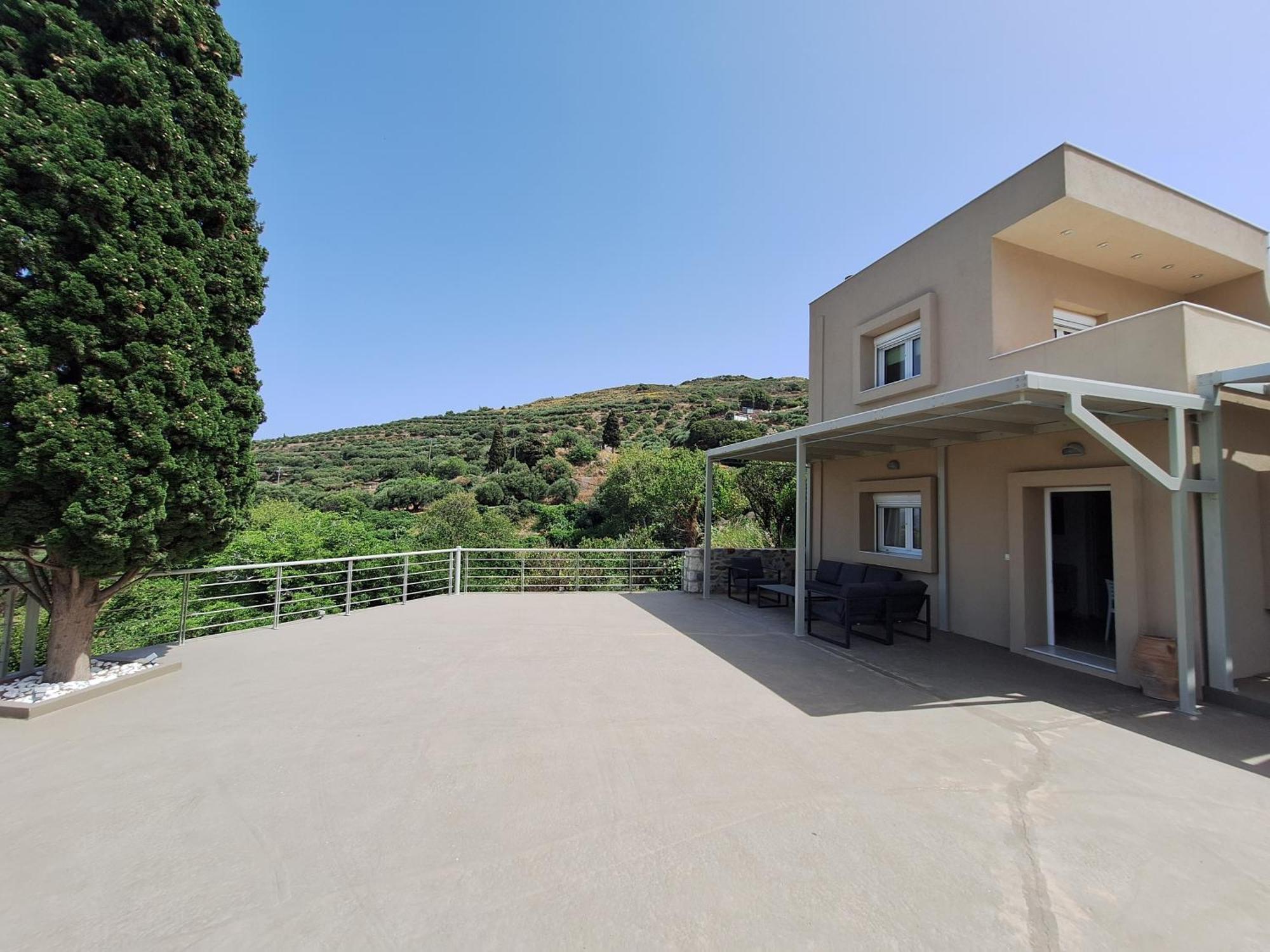 Villa Irini - Cretan Luxury Villa With Amazing View Paraspori  Exterior photo